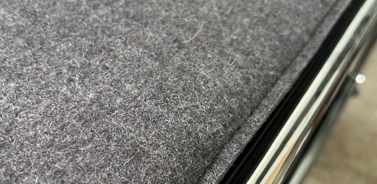 USM-Parkhaus Felt Seat Cushion Thick 29"x 14" x 1/2"