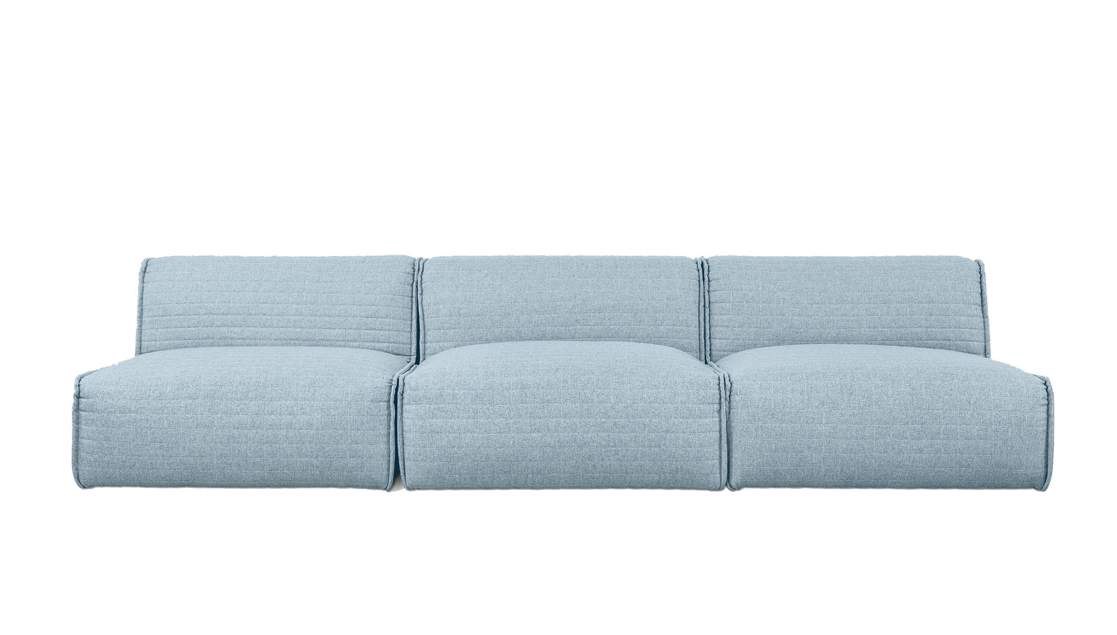 Nexus Modular 3-PC Armless Sofa Sofa Gus Modern