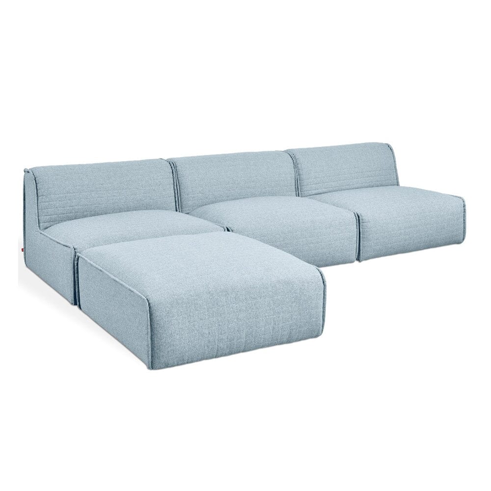 Nexus Modular 4-PC Sectional Sofa Gus Modern Parliament Lake