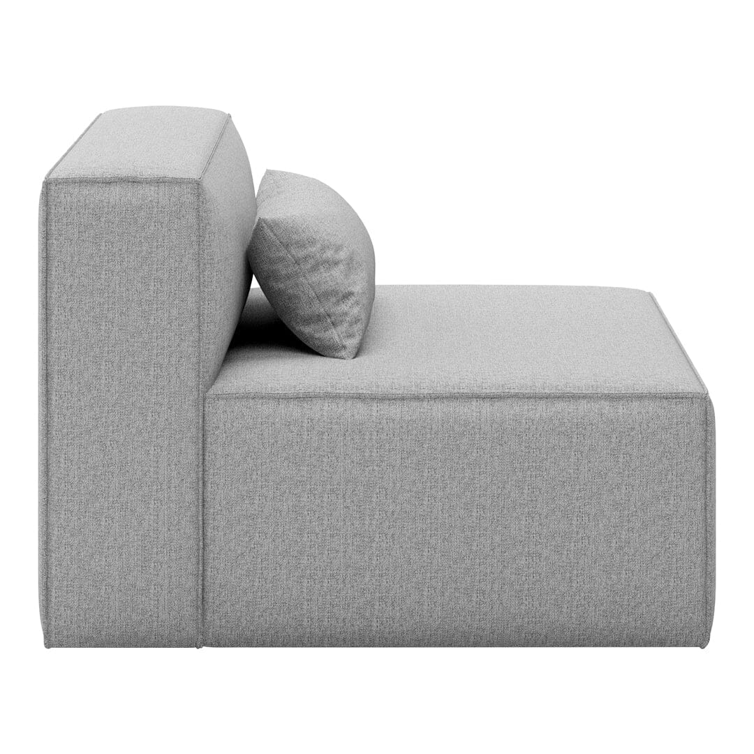 Mix Modular Armless Chair Armless Chair Gus Modern