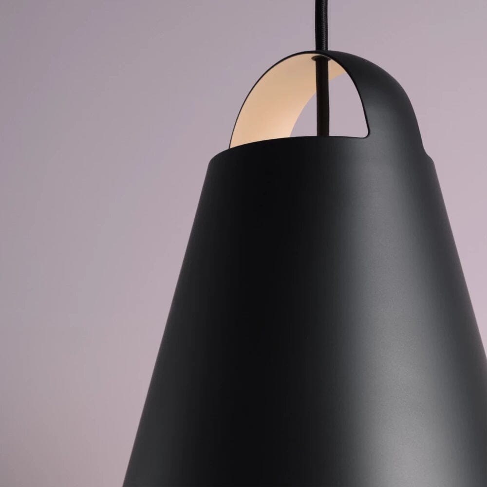 Above LED Pendant hanging lamps Louis Poulsen