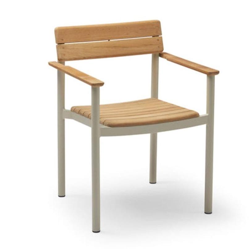 Pelago Outdoor Armchair Armchair Skagerak by Fritz Hansen Light Ivory None