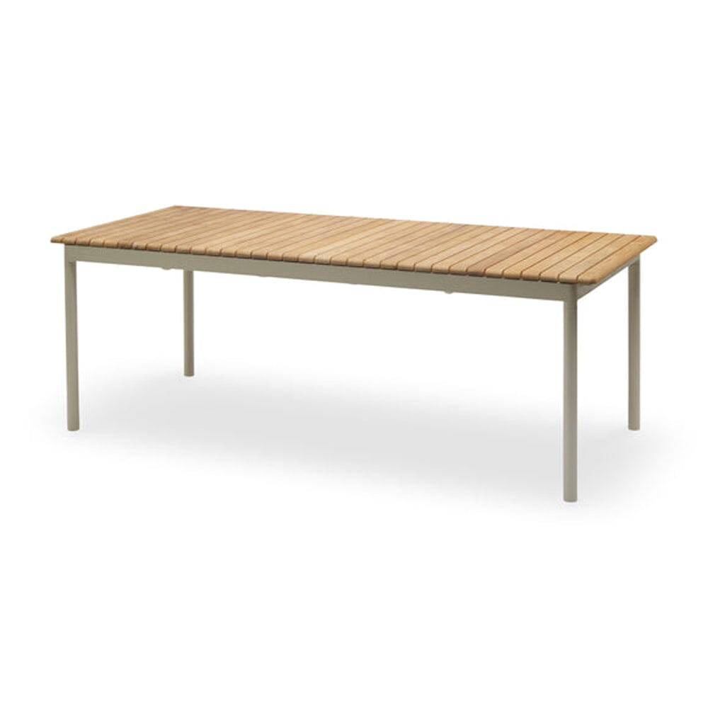 Pelago Outdoor Dining Table Dining Tables Skagerak by Fritz Hansen Light Ivory None