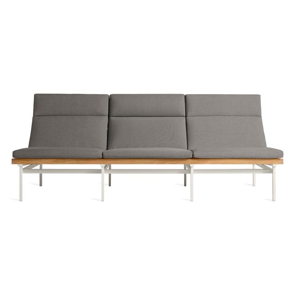 Perch Outdoor 3 Seat Sofa sofa BluDot Toohey Charcoal White