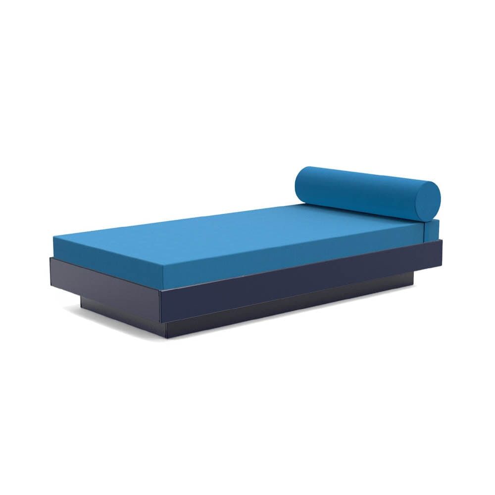 Platform One Daybed Beds Loll Designs Navy Blue Canvas Regatta