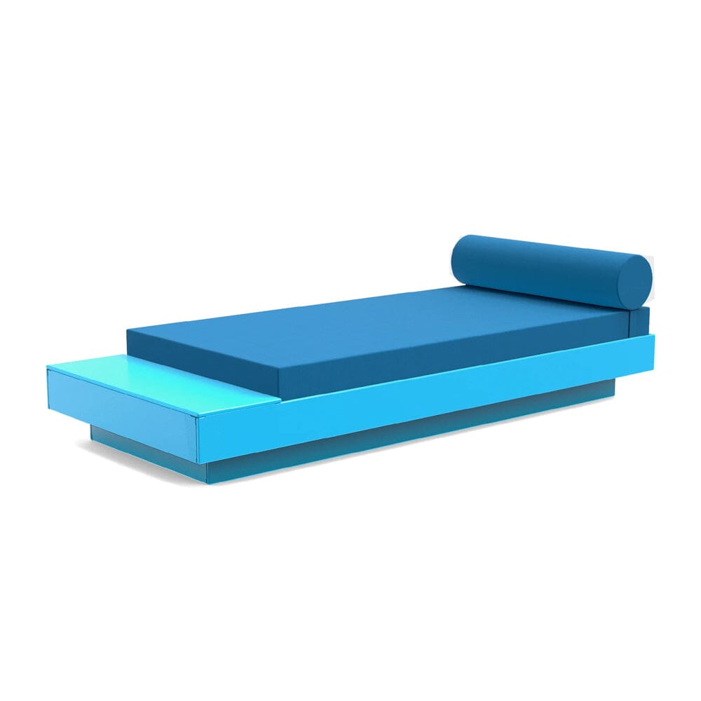 Platform One Daybed with Table Beds Loll Designs Sky Blue Canvas Regatta