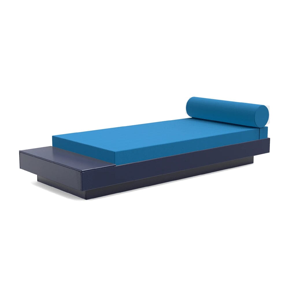Platform One Daybed with Table Beds Loll Designs Navy Blue Canvas Regatta