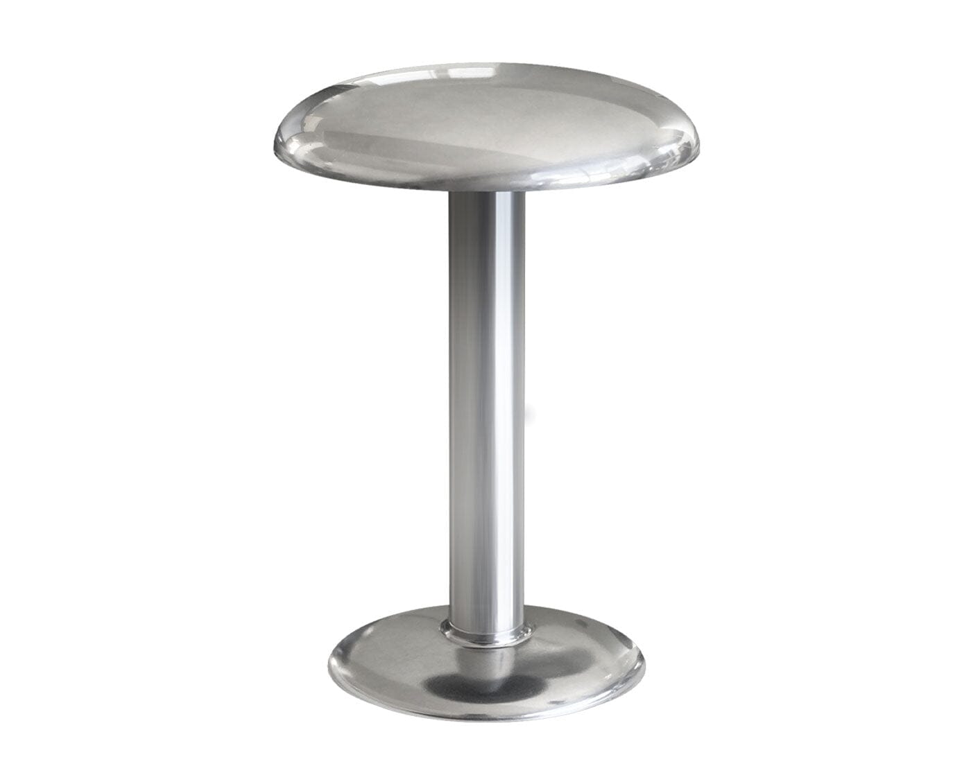 Gustave - Portable LED Table Lamp Table Lamps Flos Polished Silver 2700K