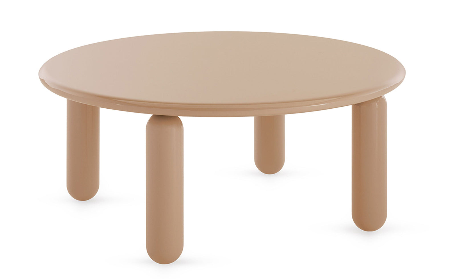 Undique Mas Coffee Table Round Coffee table Kartell Powder
