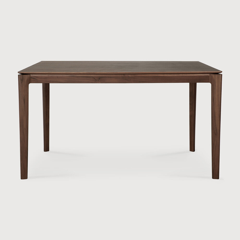 Bok dining table - varnished oak - rectangular