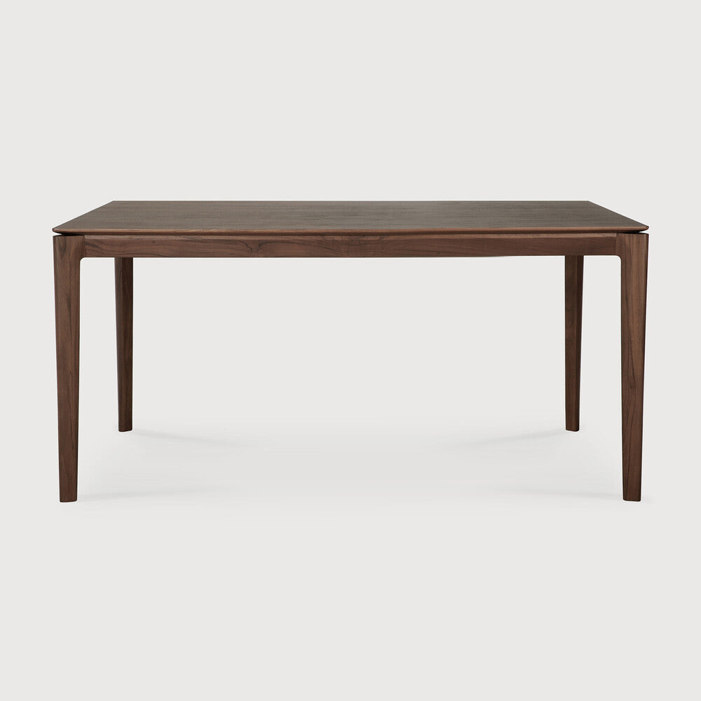 Bok dining table - varnished oak - rectangular