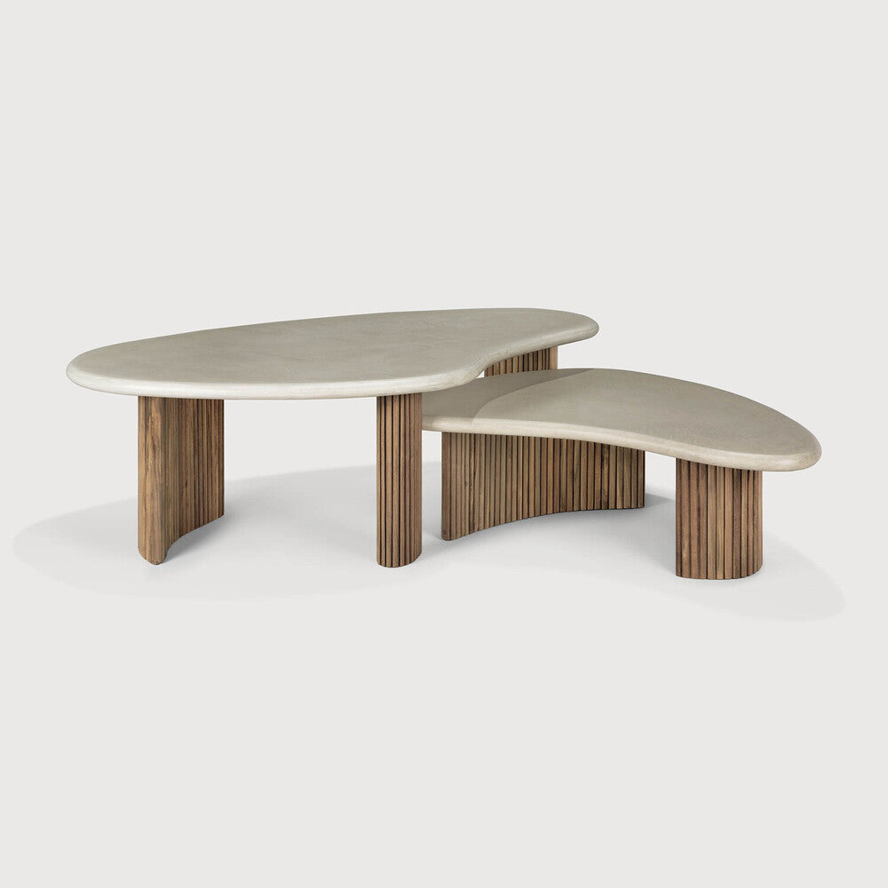 Boomerang outdoor coffee table