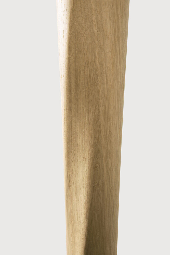 Torsion dining table - round - low height