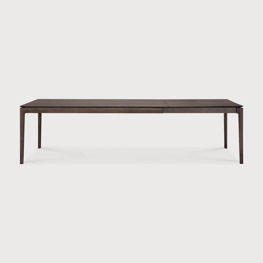 Bok Rectangular Extendable Dining Table Dining Tables Ethnicraft Oak brown 55" x 87"