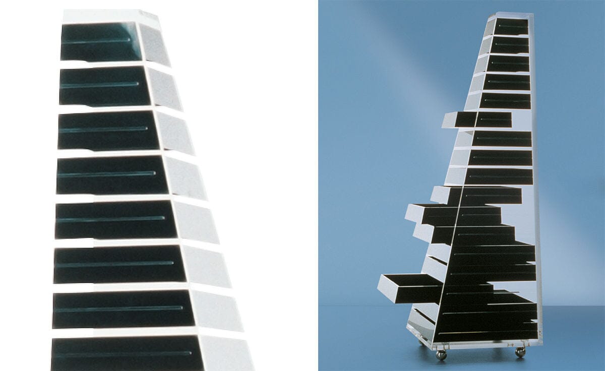 Pyramid Chest Of Drawers Drawer Cappellini