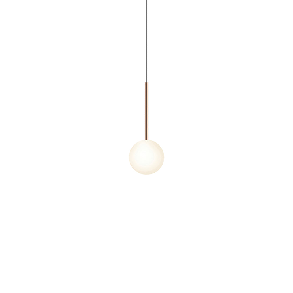 Bola Sphere Pendant Light Pendant Lights Pablo Rose Gold 5"