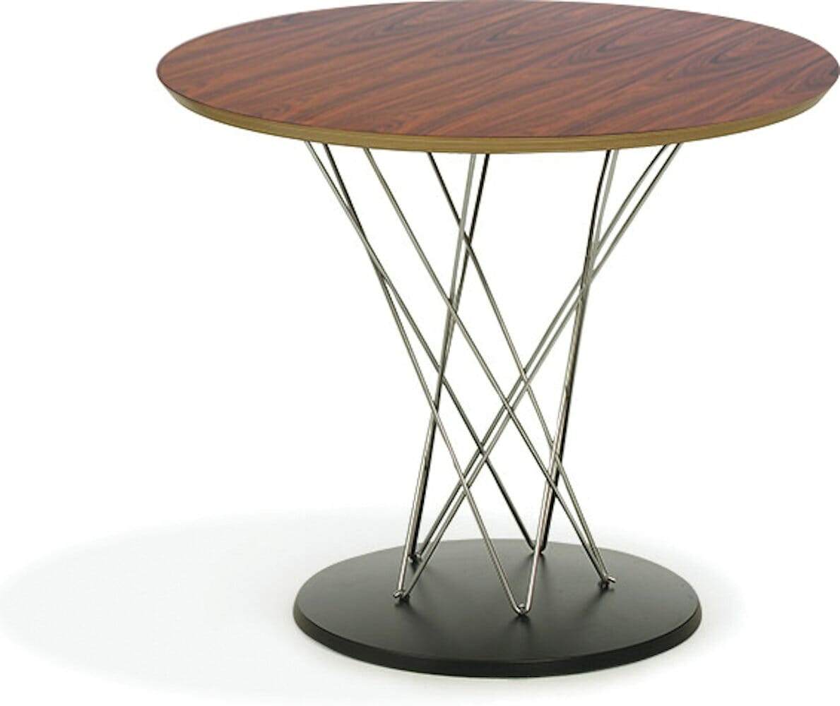 Noguchi Cyclone Side Table side/end table Knoll Rosewood