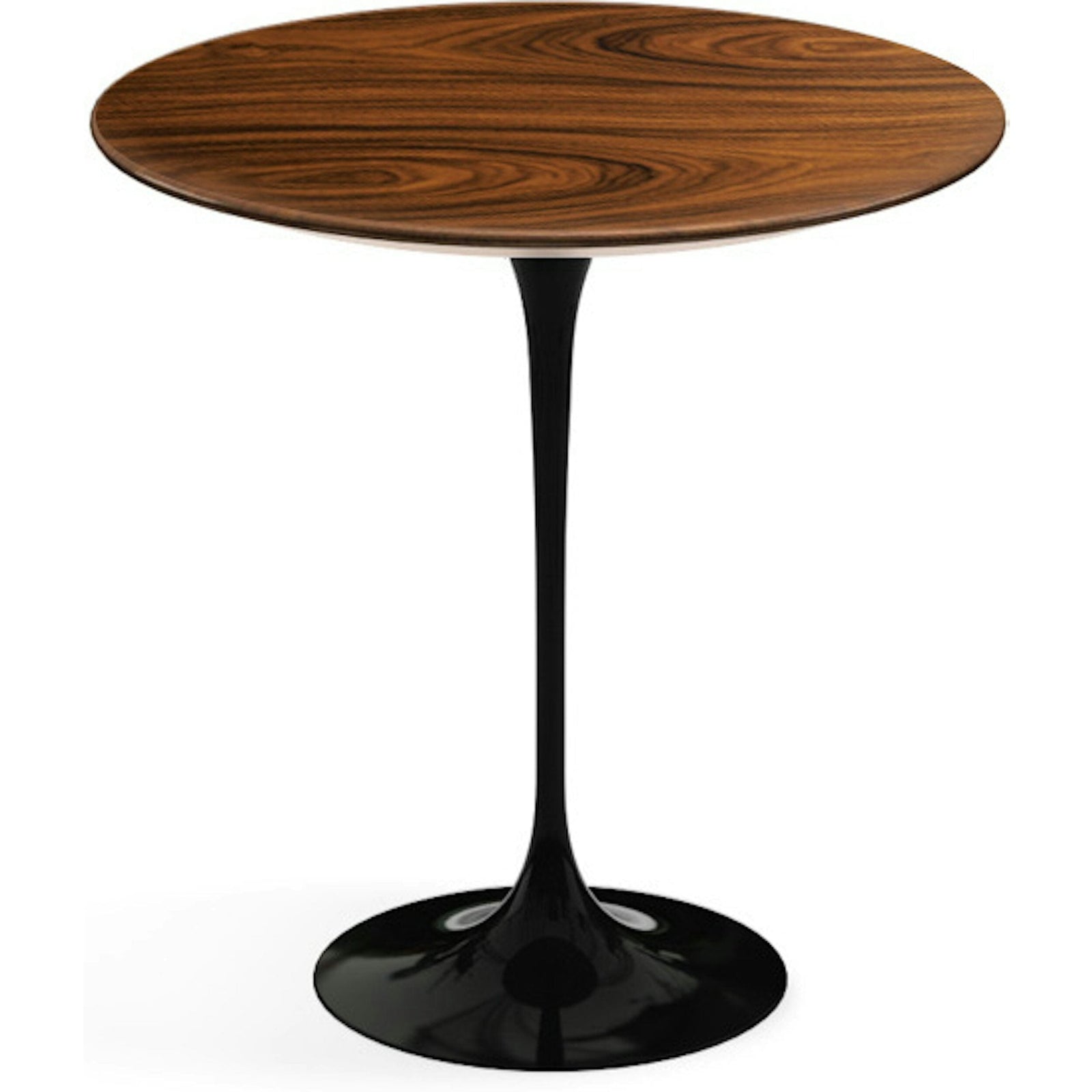 Saarinen Side Table - 20” Round side/end table Knoll Black Rosewood
