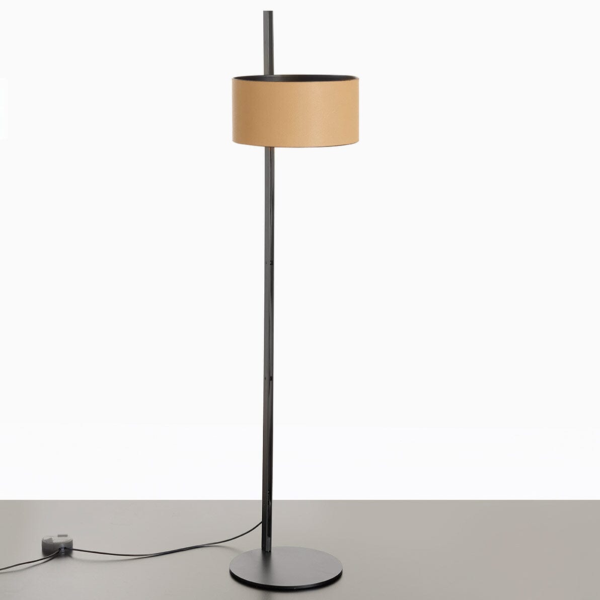 Parallel Floor Lamp Table Lamps Oluce Leather Sand