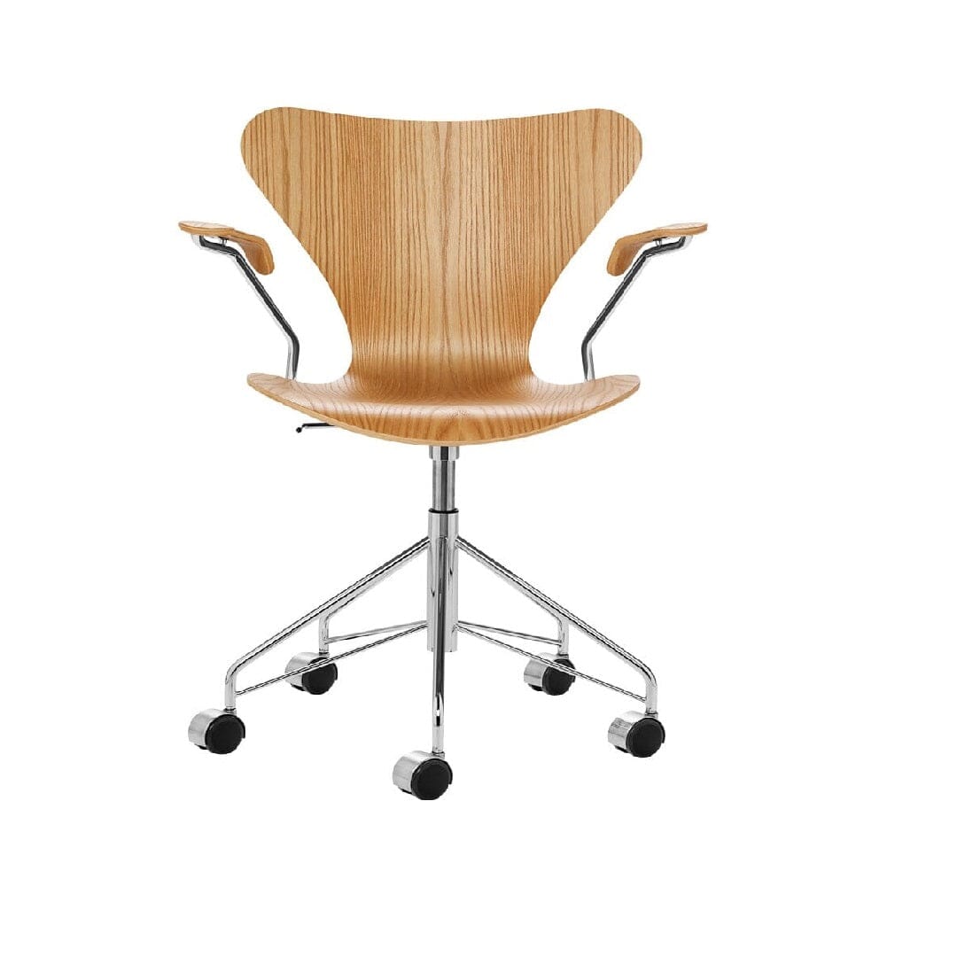 Series 7 Swivel Arm Chair Dining chairs Fritz Hansen