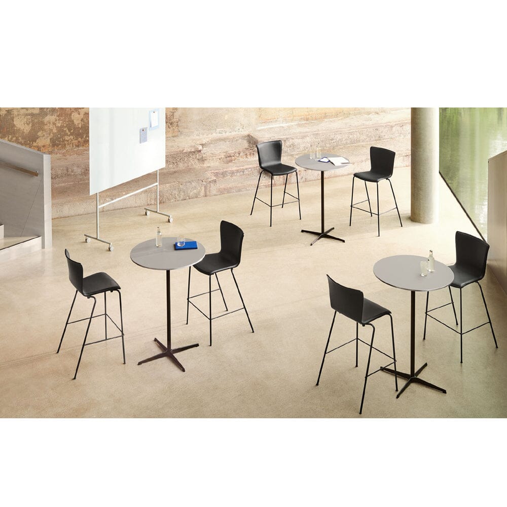 Small Pedestal Base Circular Table Dining Tables Fritz Hansen