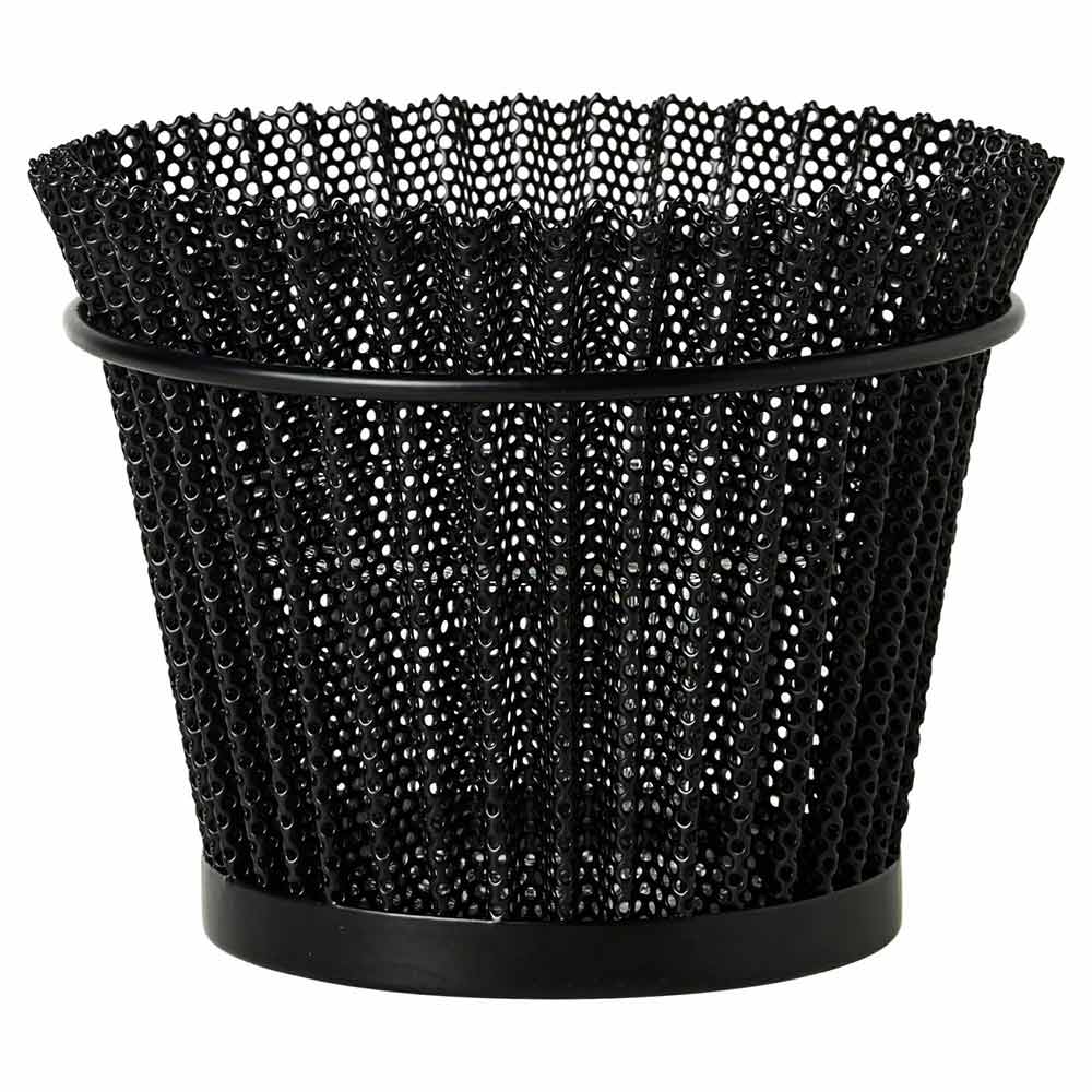 Mategot Flower Pot bowls Gubi 6.1" Dia x 4.7" H Soft Black