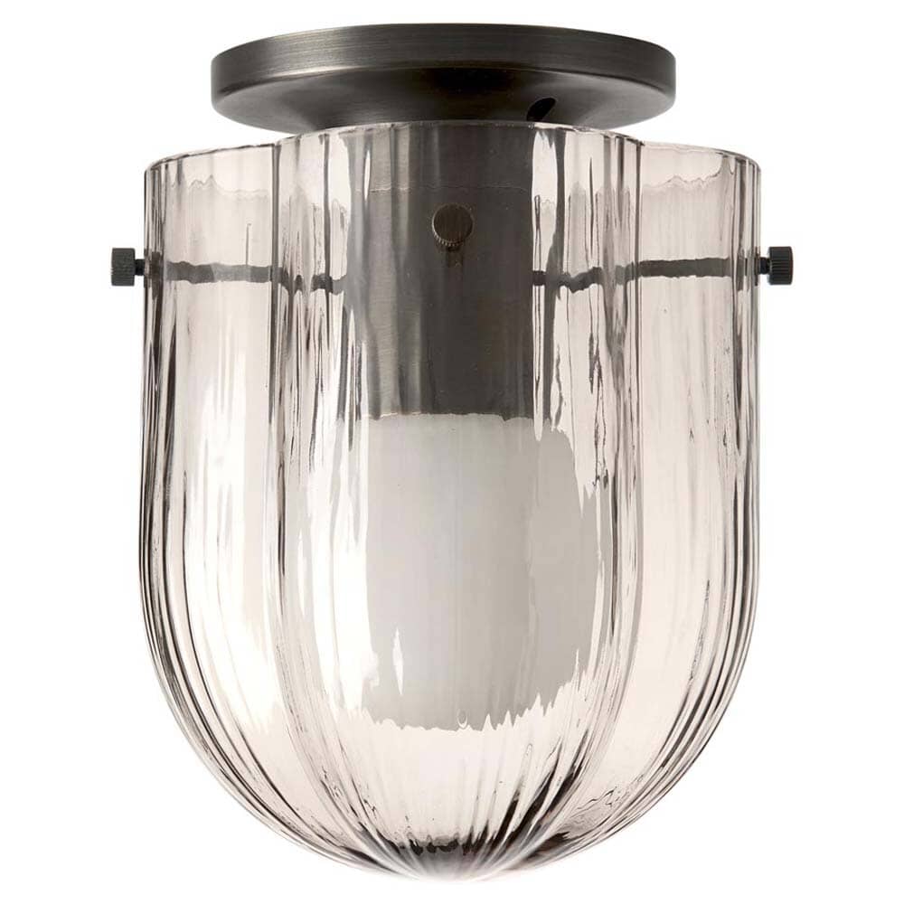 Seine Ceiling Lamp ceiling lights Gubi Smoke Antique Brass