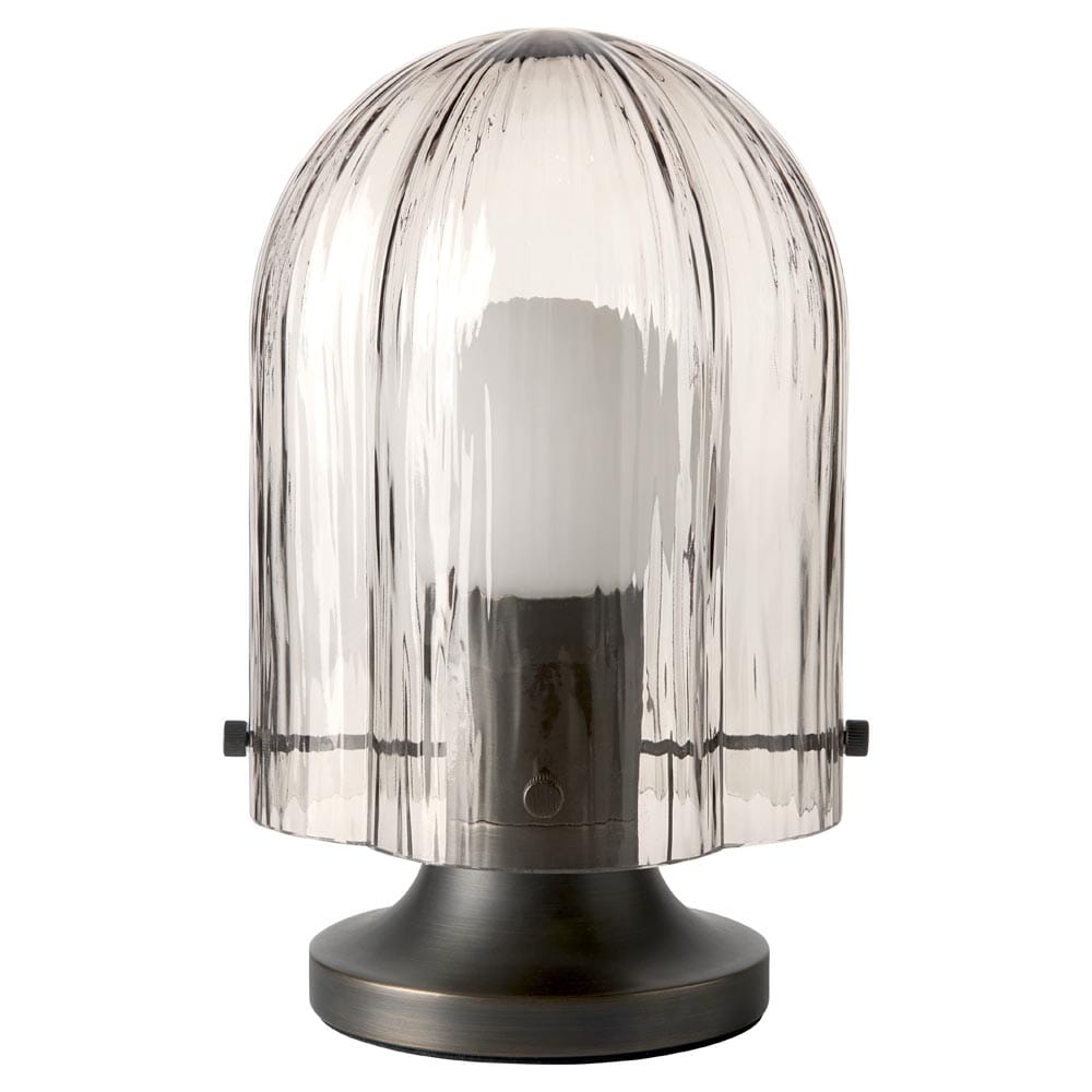 Seine Table Lamp Table Lamp Gubi Smoke Antique Brass