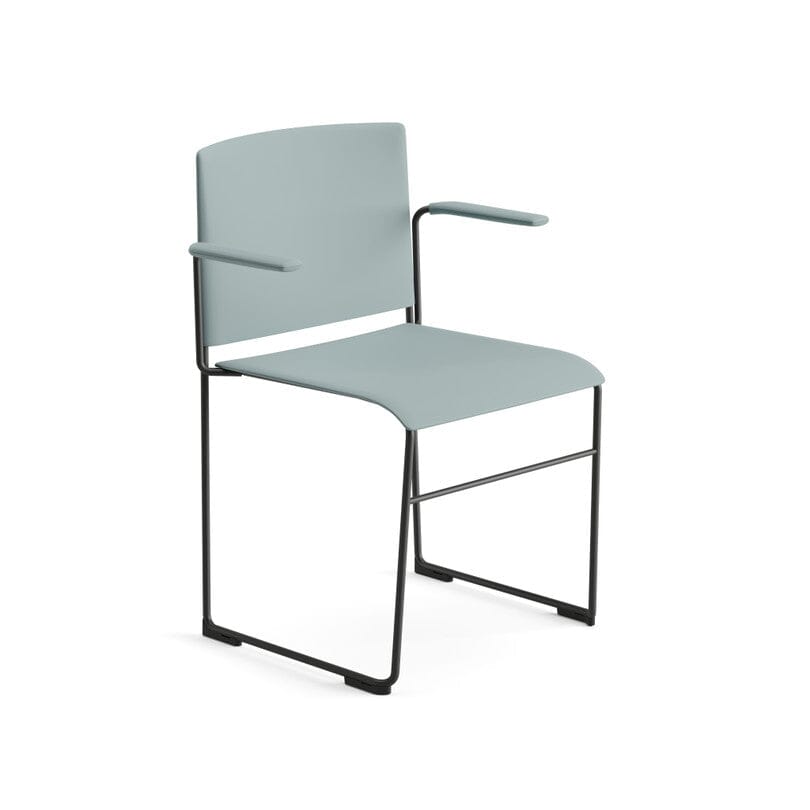 Stacy Sled Chair with Armrests Armchair Arper