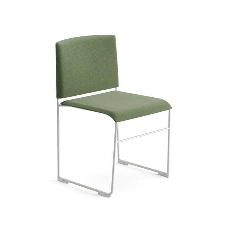 Stacy Stacking Chair With Backrest & Seat Upholstery Chairs Arper