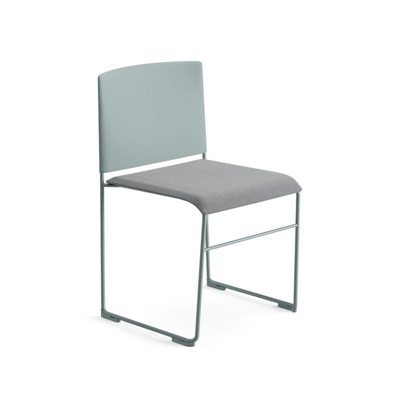 Stacy Stacking Chair With Seat Upholstery Chairs Arper