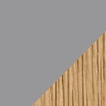 Magis Steelwood Stool Stools Magis 27" Height -Grey Seat & Footrest - Natural Oak Legs + $25.00 Additional