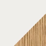 Magis Steelwood Stool Stools Magis 27" Height -White Seat & Footrest - Natural Oak Legs + $25.00 Additional