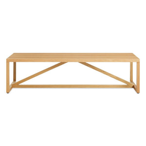 Strut Rectangle Wood Coffee Table Coffee Tables BluDot 