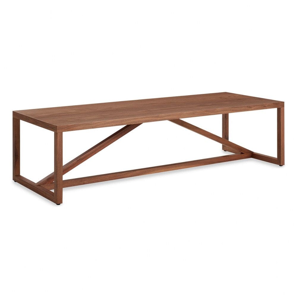 Strut Rectangle Wood Coffee Table Coffee Tables BluDot