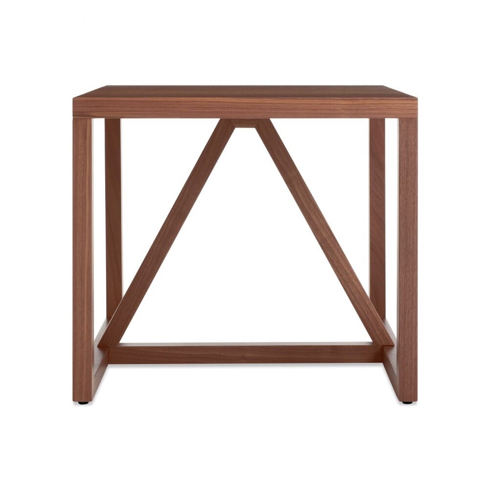 Strut Side Wood Table side/end table BluDot Walnut