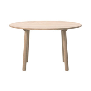Taro Round Dining Table Dining Tables Fredericia Large - 47.2" Soap Treated Oak 