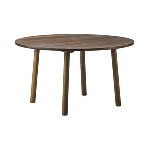Taro Round Dining Table Dining Tables Fredericia Large - 47.2" Smoked Oiled Oak 