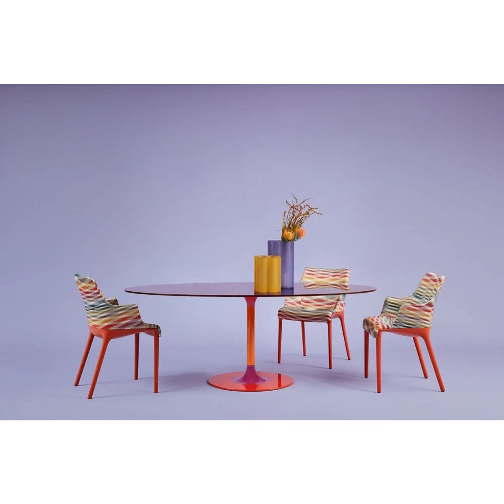 Thierry XXL Oval Dining Table Dining Tables Kartell