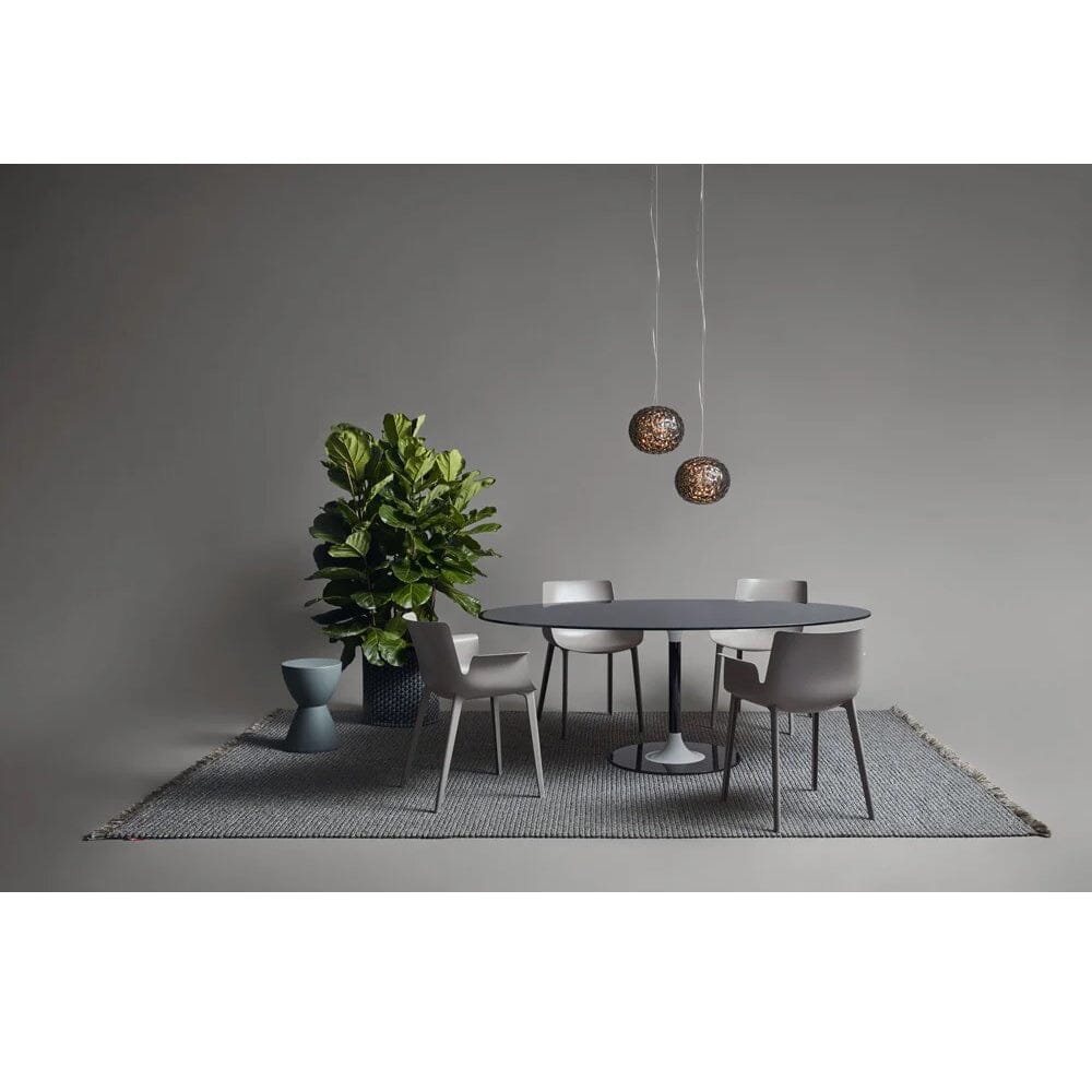 Thierry XXL Oval Dining Table Dining Tables Kartell