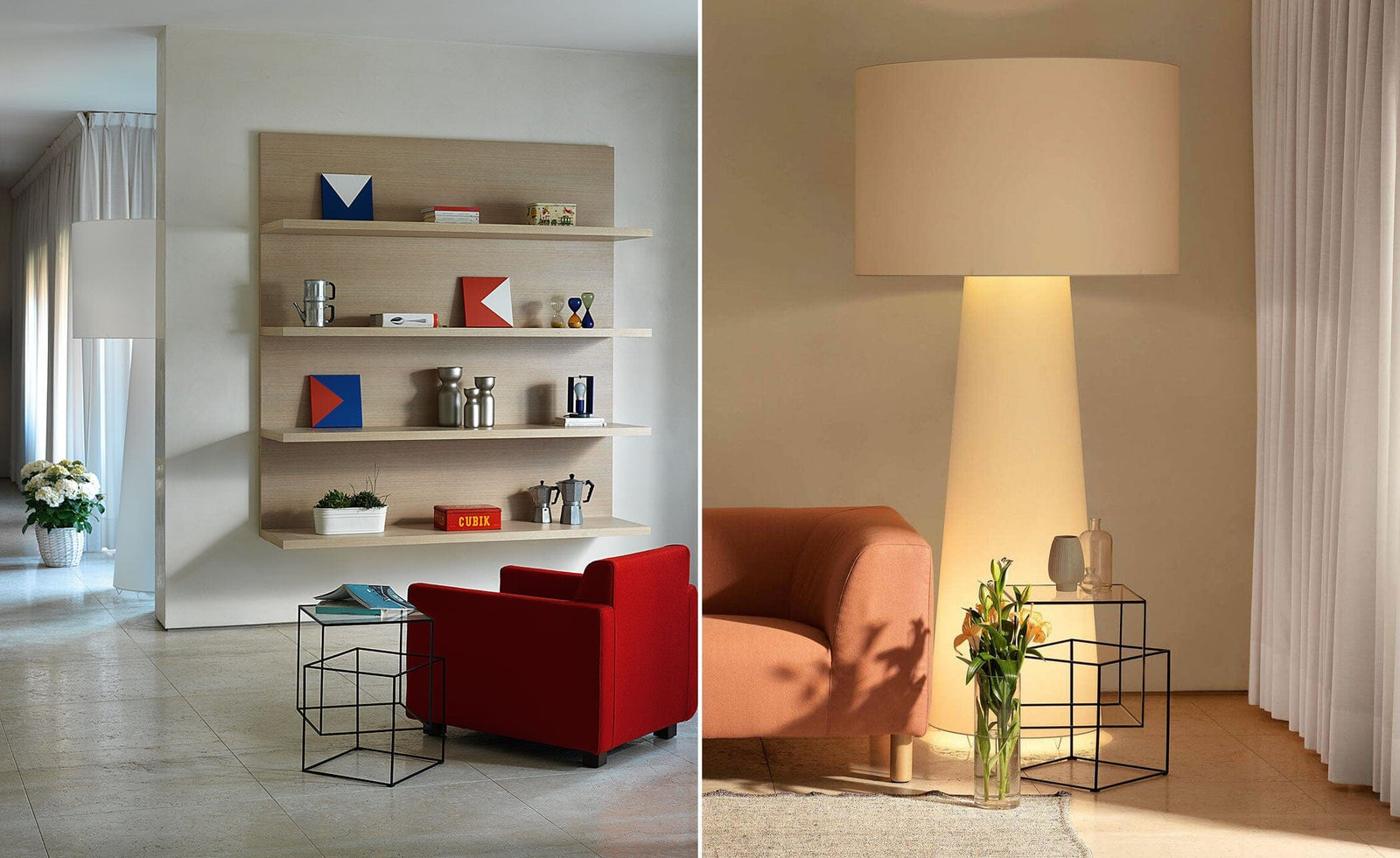 Thin Black Table table Cappellini