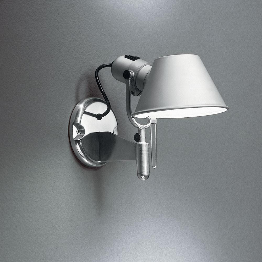 Tolomeo Classic LED Wall Spot with Switch wall / ceiling lamps Artemide