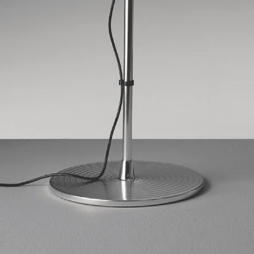 Tolomeo Mega LED Floor Support (Base & Stem) Accessory Only Accessories Artemide Polished Aluminium