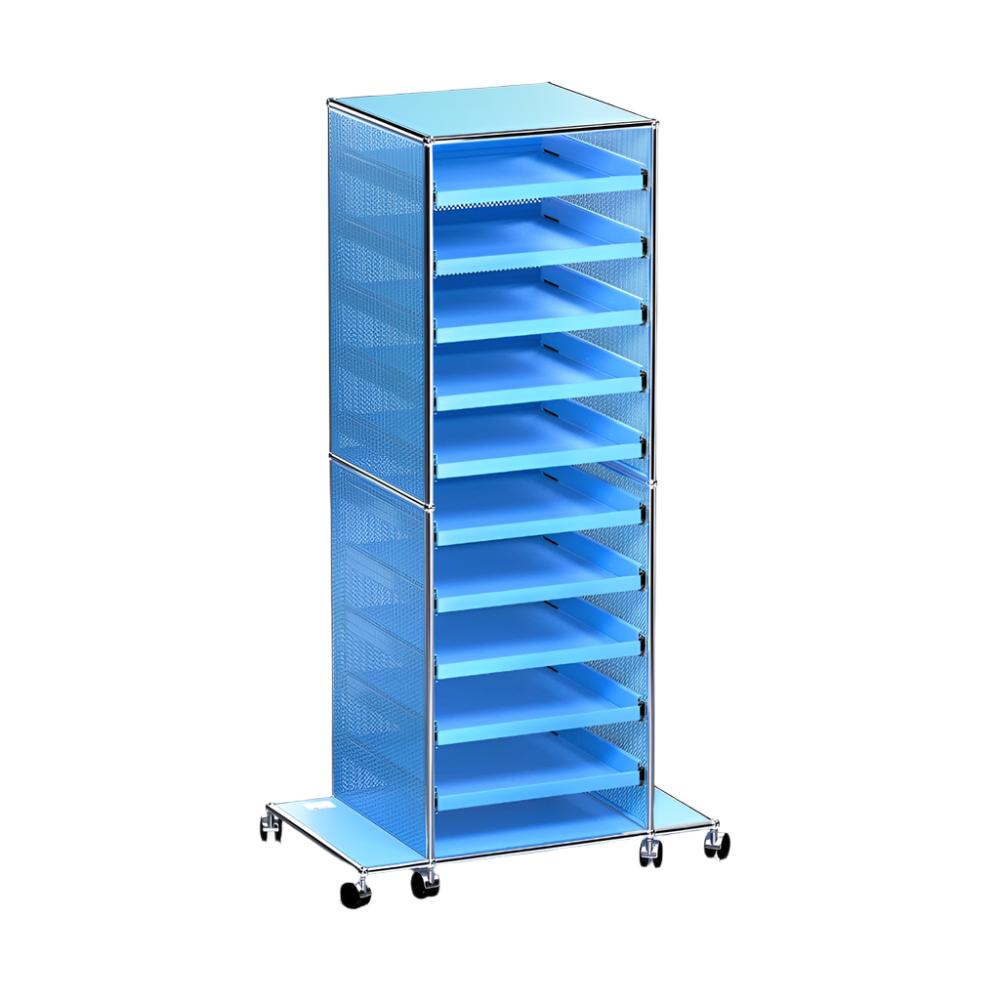 Tower B (Archive) storage USM Uptown Blue (EE20)