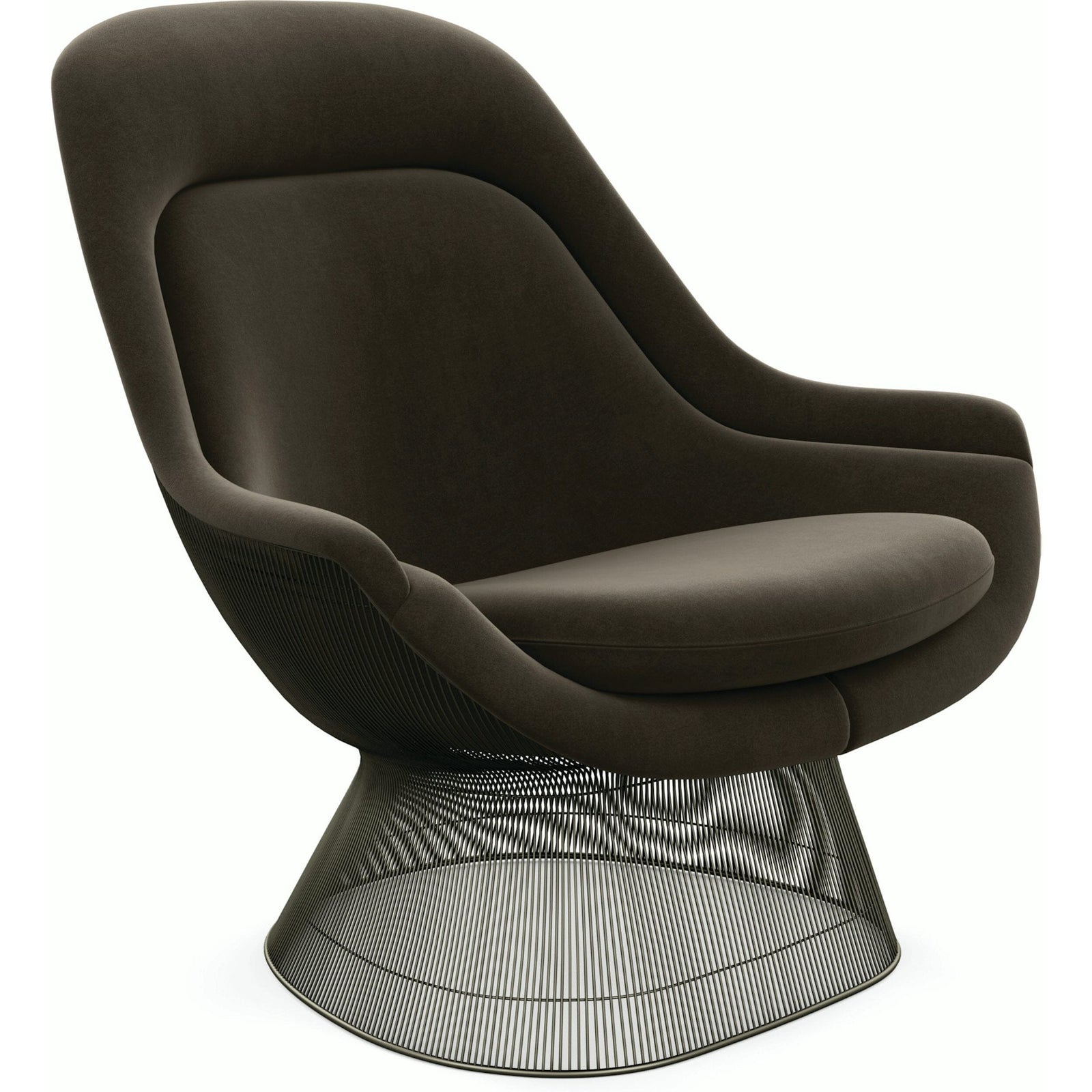 Platner Metallic Bronze Easy Chair lounge chair Knoll