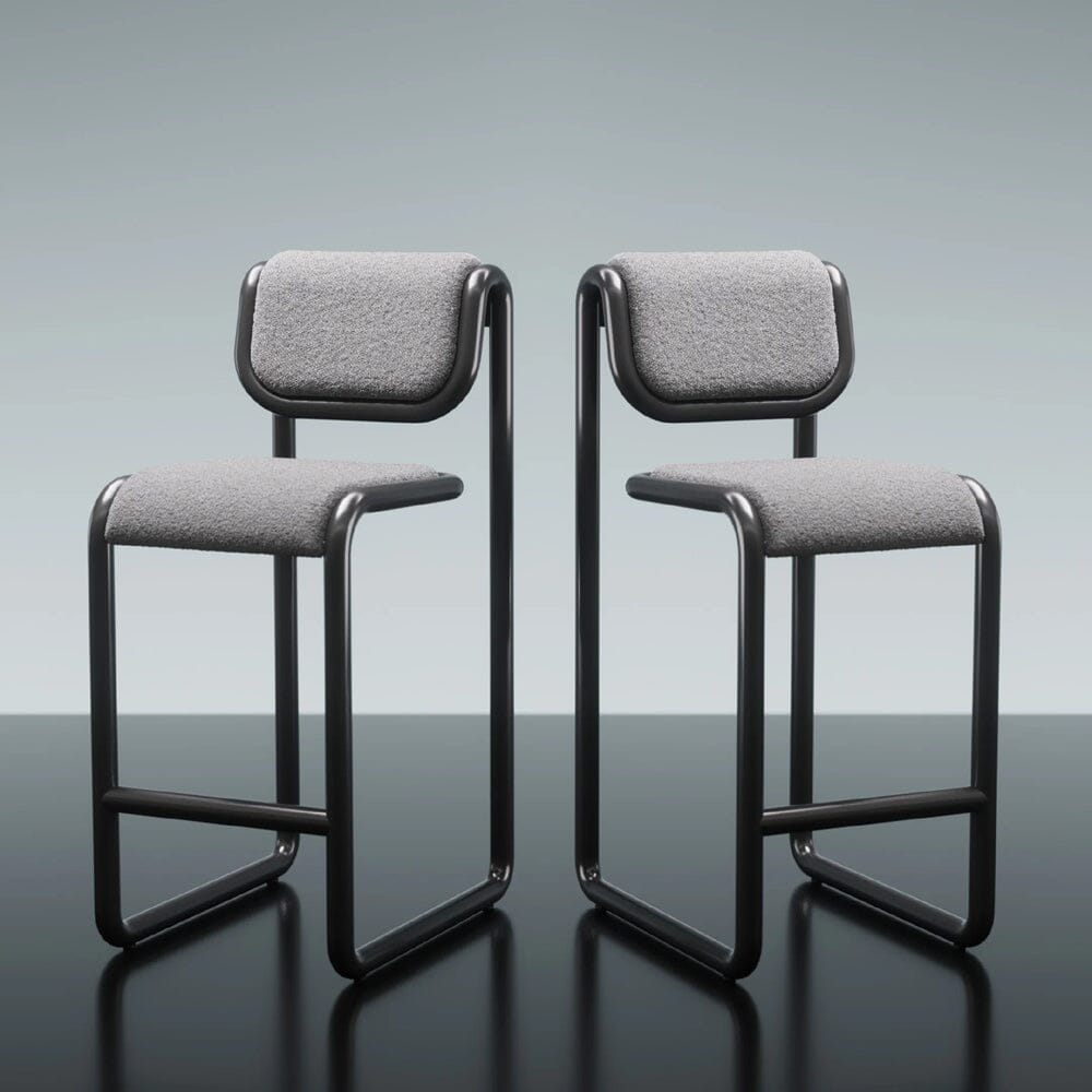 Tube Bar Stool Stools Bend Goods