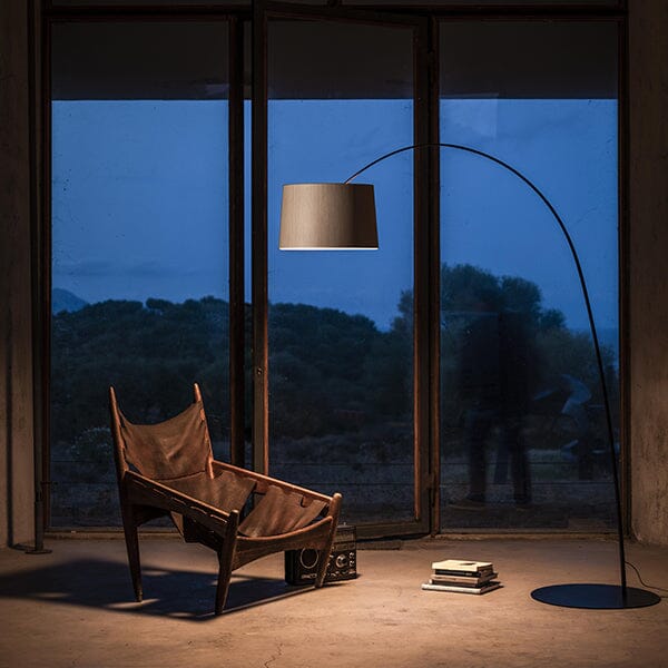 Twiggy Elle Wood Floor Lamp Floor Lamps Foscarini