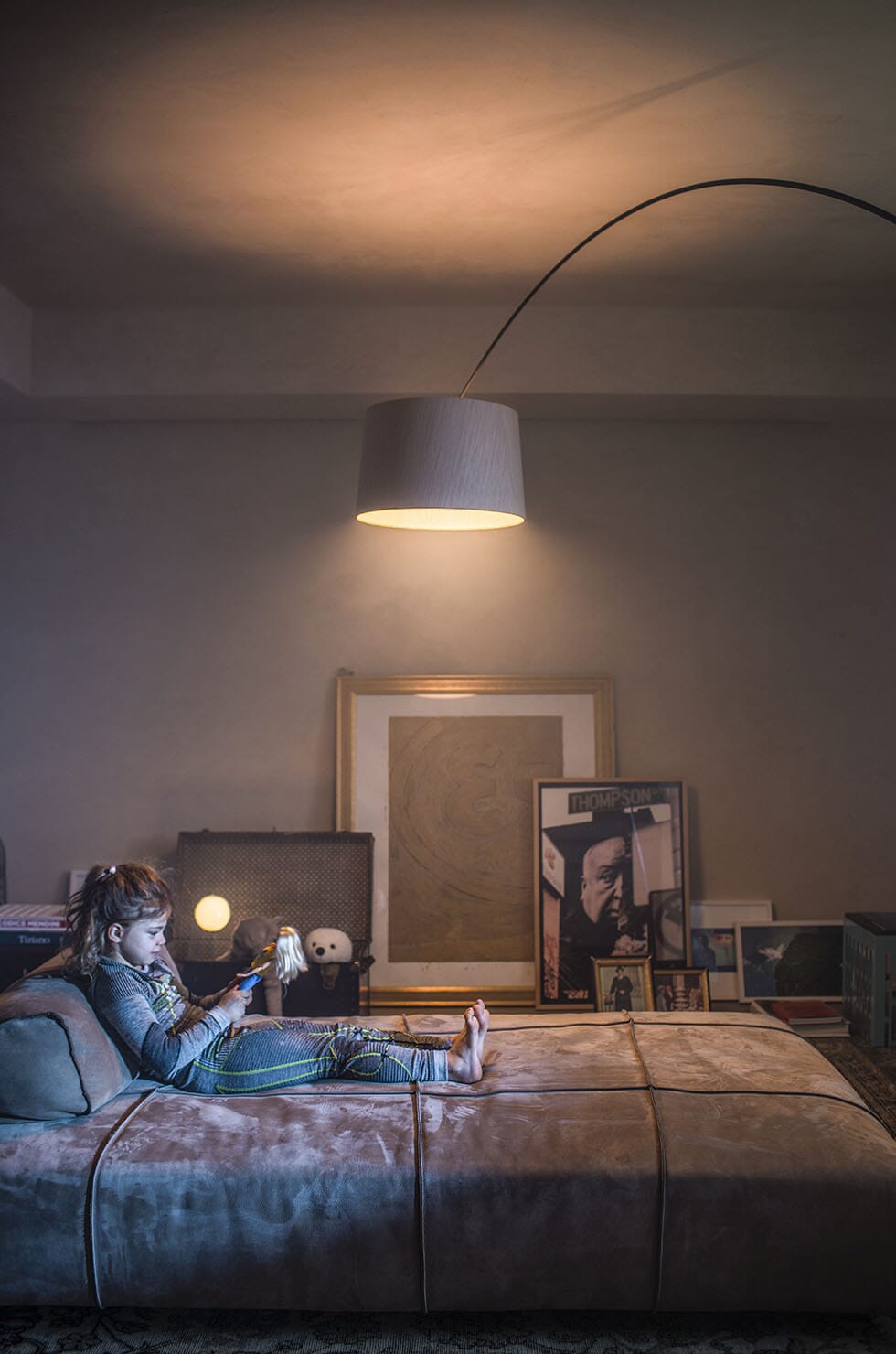 Twiggy Elle Wood Floor Lamp Floor Lamps Foscarini