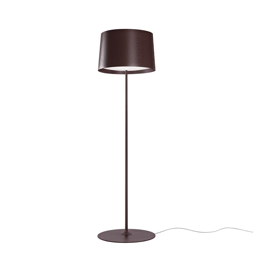 Twiggy Reading Floor Lamp Floor Lamps Foscarini Burgundy