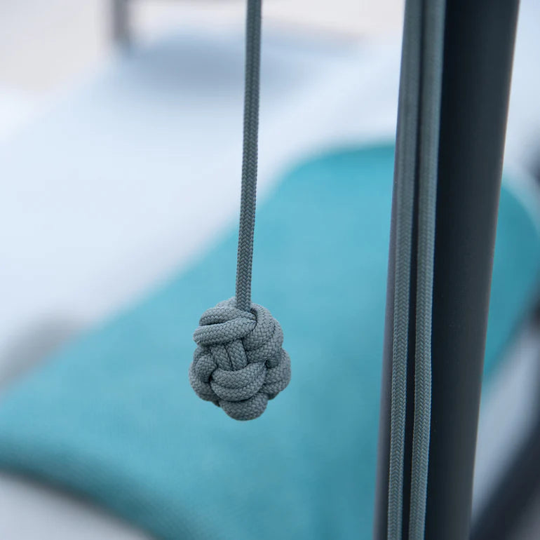 Octagon Loll Umbrella + Base